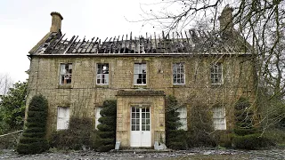 HAND PRINTS ON THE WALLS OF FAMILY MANSION DEVASTATED BY FIRE!