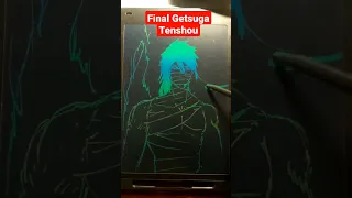 Sketching Final Getsuga Tenshou | Bleach