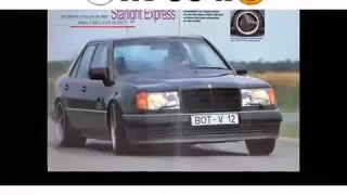 Убийца всех седанов из 90-х w124 , бронировании Mercedes w140😈