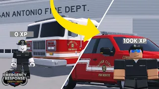 [XP Guide] Best Way To LEVEL UP On The Fire Department! ERLC Roblox