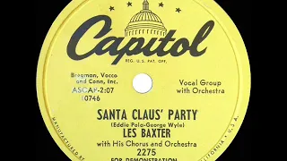 1952 Les Baxter - Santa Claus’ Party (with vocal group)