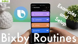 Samsung Galaxy Bixby Routines - S10 Plus - One UI Examples