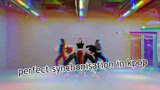 perfect synchronisation in kpop