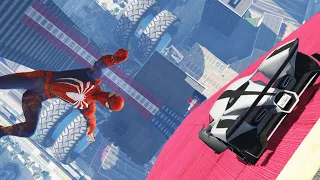 GTA 5 Random And Funny Fails #103 - (Spiderman - Car Climb Walls Fails)