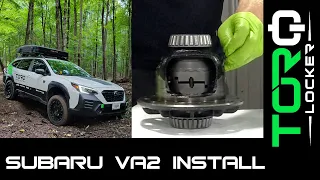 TORQ Locker Subaru VA2 & Wilderness Detailed Install Video