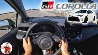 The 2023 Toyota GR Corolla is Impossible to Drive Without Smiling (POV First Drive)