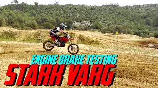 Stark Varg - Engine Brake Testing