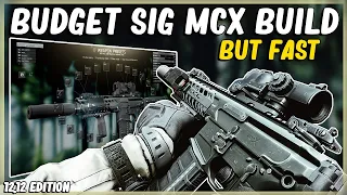 BUDGET SIG MCX .300 BLACKOUT BUILD BUT FAST - EFT ESCAPE FROM TARKOV - HIGH ERGO LOW RECOIL - 12.12