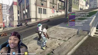 FlightReacts Carries GTA 5 Heist W/ Toxic Haters!