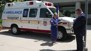 Loyola Medicine Donates Ambulance to Ukraine