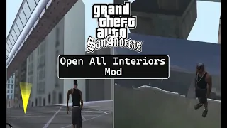 Open All Interiors Mod For GTA San Andreas | INTERFACE