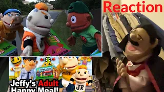 SML Movie: Jeffy's Adult Happy Meal Reaction (Puppet Reaction)