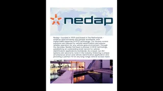 Nedap Identification Systems - Vehicle and Driver Identification - You know who is driving