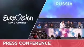 Sergey Lazarev (Russia) Press Conference