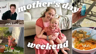 VLOG: Mother's Day Weekend, Mold Issues, Thrive Market Snacks, Getting Outside, Hang Out with Us!