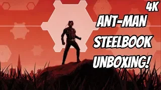 ANT MAN RE-RELEASE (Steelbook) Unboxing and Review With Commentary