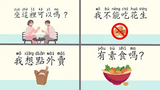 Top 100 Essential Chinese Phrases for Chinese Restaurant & Chinese Food #LearnChinese #ChineseFood