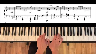 Schumann, Wilder Reiter (Wild Horseman) Op 68, No. 8 . Easy piano tutorial with full score