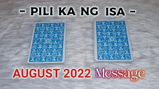 August 2022 Kapalaran [Pick A Card] Mensaheng Gabay • Tagalog Tarot Reading