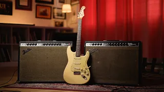 LE SON FENDER | 1959 Stratocaster Blonde + 1963 & 1968 Twin Reverb amps
