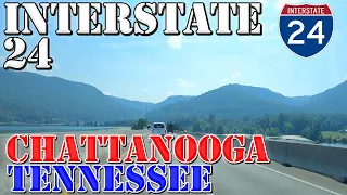 I-24 East - Chattanooga - Tennessee - 4K Highway Drive