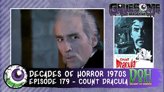 COUNT DRACULA (1970 ) Horror Movie Review - Episode 179 - Decades of Horror 1970s