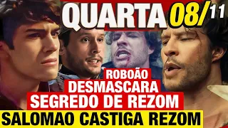 REIS - Capítulo de hoje 08/11 QUARTA - Resumo Completo da Novela Reis 08/11 Resumo capítulo hoje