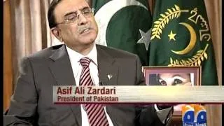 Exclusive Interview of President Zardari with Hamid Mir in Capital Talk - Part 2of3 - 07 Jan 2012