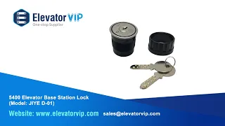 JIYE D-01 590742 5400 Elevator D-type Base Station Lock with 300 Key