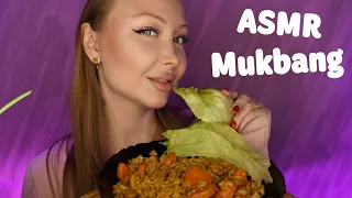 ASMR Mukbang Плов / Асмр Ответы на вопросы / Почему я вернулась в Россию / Итинг / Eating