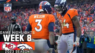 Kansas City Chiefs vs. Denver Broncos Game Highlights | NFL 2023 Week 8