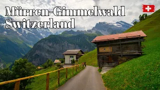 🇨🇭 Murren to Gimmelwald,  Switzerland: Hike through Beautiful Swiss villages 🏔️