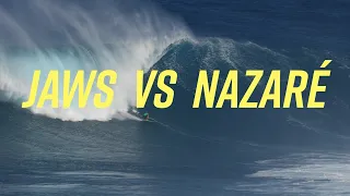 WHO IS GNARLIER ? JAWS OR NAZARÉ ? | VON FROTH