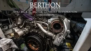 WW2 MGB 81 Motor Gun Boat Restoration - Engine Removal Teaser