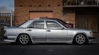 Stance Benz Build Gets W124 AMG Kit | Vlog