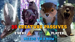 25 Dino/Creature Passives & Abilities Every ARK Player Needs To Know.