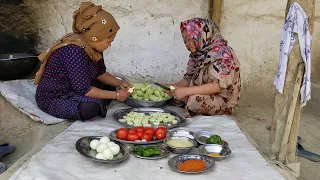 How To Cook Zucchini Village Syle | Daily Routine Village life | Afghanistan Village Life