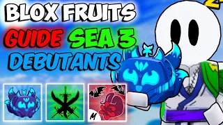 BLOX FRUITS GUIDE SEA 3 pour DEBUTANTS !