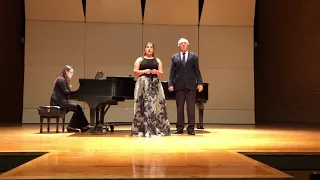 “La serenata” (Rossini) Soprano Kimber Carter, Tenor Ronald Montgomery