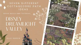 Seven Cottagecore Path Ideas 🧺🍃 Disney Dreamlight Valley #dreamlightvalley #disneydreamlightvalley