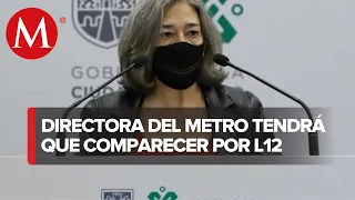 Congreso de CdMx alista preguntas para comparecencia de directora del Metro por L12