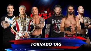 TEAM SETH ROLLINS VS TEAM CODY ROLLINS