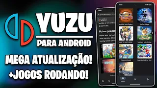 ATUALIZAÇÃO GIGANTE DO YUZU PARA ANDROID! | NCE TÁ CHEGANDO E MARIO WONDER RODANDO LISO!