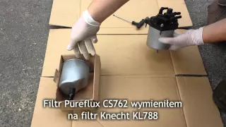 Replace a fuel filter Peugeot 207 1.6 HDI (2010r.)