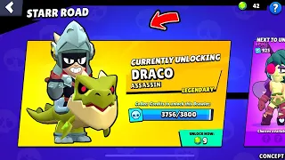 WOOOW!!!🐉😵NEW BRAWLER DRACO IS HERE👾🥵NEW FREE REWARDS🎁BRAWL STARS NEW SEASON☘️/CONCEPT