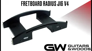 How to radius a fretboard without a CNC machine - G&W - Fretboard Radius Jig V4