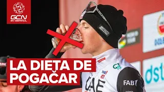 Un menú para cada etapa | La nutrición de Pogacar y el UAE en el Tour