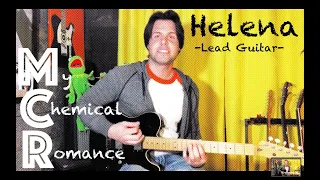 Guitar Lesson: How To Play Helena by My Chemical Romance (Lead Guitar)