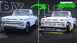 NFS UNBOUND - 1,360 BHP Chevrolet C10 | Full Customization (Max Build S+)