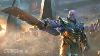 Thanos Fight Scenes In Avengers Endgame (2019) Movie Clip HD